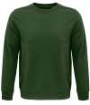 03574 Unisex Comet Organic Sweatshirt Bottle Green colour image